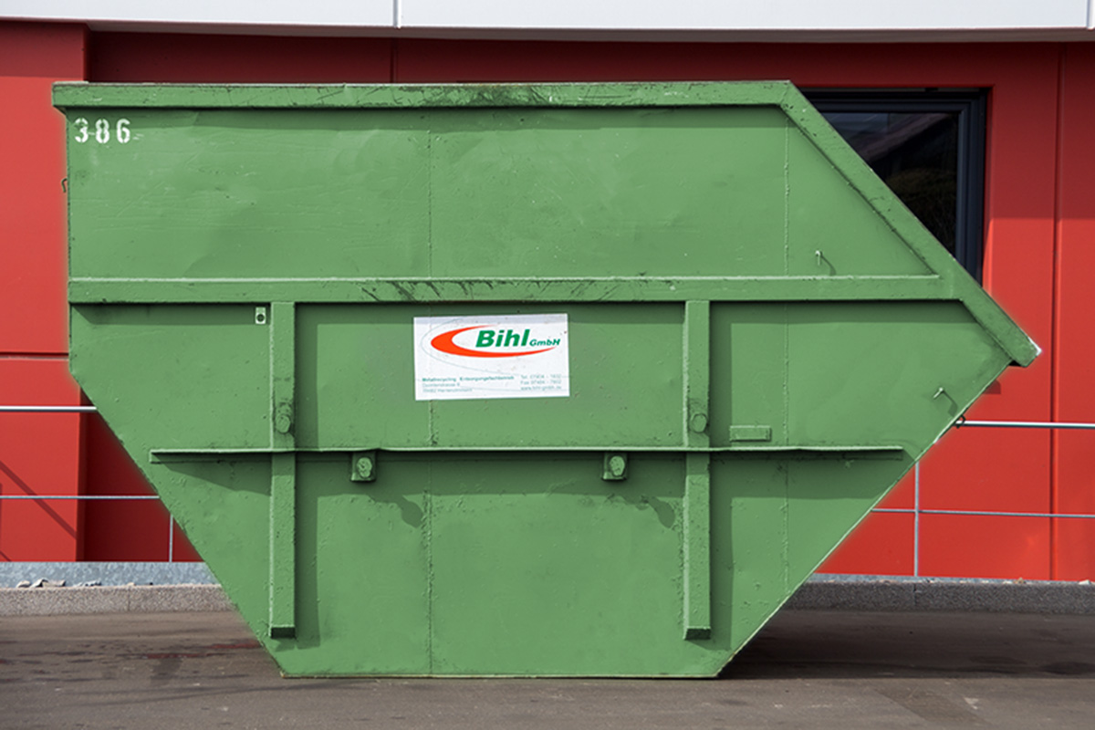 Absetzcontainer, 15 Kubikmeter