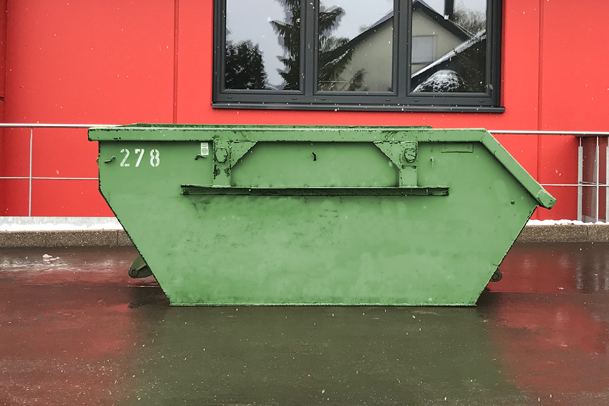 Absetzcontainer, 3 Kubikmeter